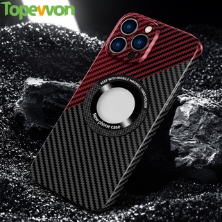 Ốp điện thoại sợi carbon từ tính siêu mỏng cho iphone 12 13 14 pro max 14 plus 14pro max