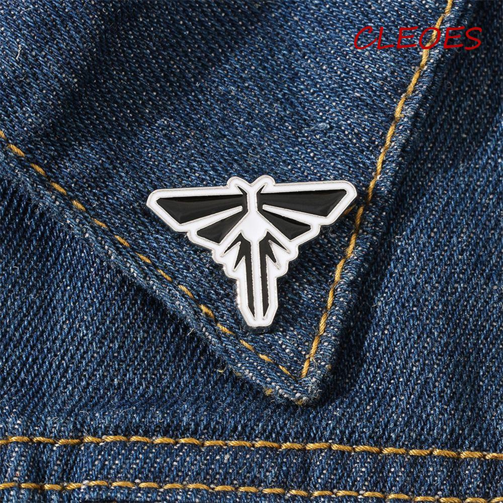 Trâm Cài Hình CLEOES The Last of Us 2|Huy Hiệu Cài Áo Hình Đôi Cánh Thời Trang Dành Cho Cả Nam Và Nữ