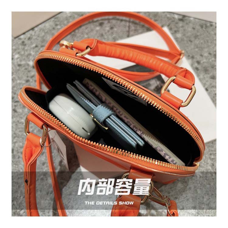 Túi Xách JASMIN NOIR Tote Da PU Nhỏ Hai Dây Khóa Kéo Đôi Họa Tiết Hình Học Thời Trang Cho Nữ