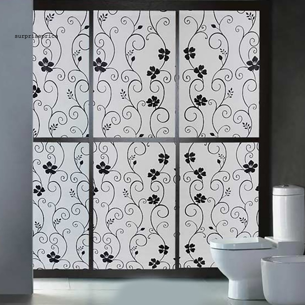 Miếng Dán Cửa Kính Bằng PVC Chống Nước Dùng Trang Trí Nhà