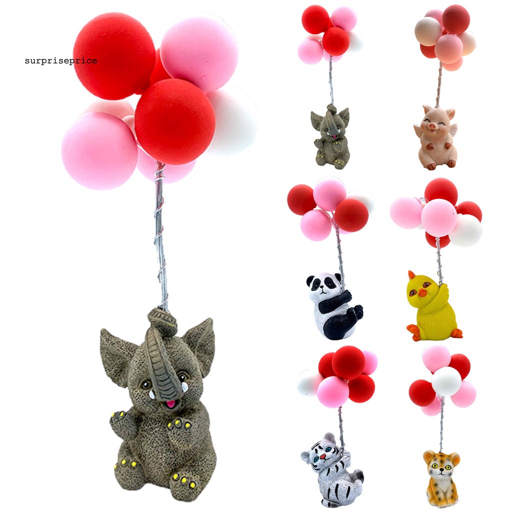 Bong Bóng 3D Nhiều Màu Sắc Bằng Nhựa Resin Trang Trí Gương Chiếu Hậu Xe Hơi