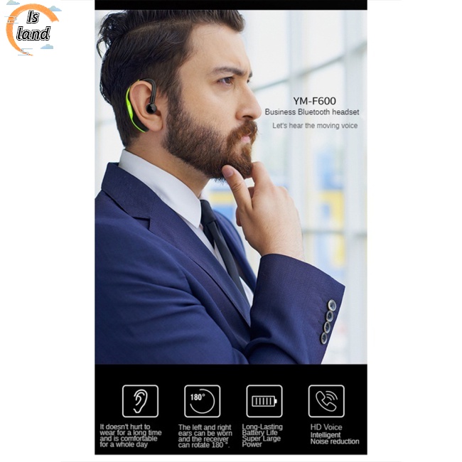 Tai nghe không dây F600 Phong Cách Thể Thao Tiện Dụng