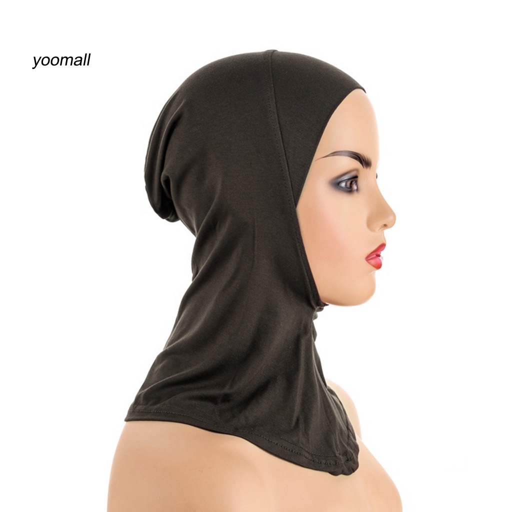 Mũ Turban Màu Trơn Chống Gió Có Thể Điều Chỉnh Cho Nữ