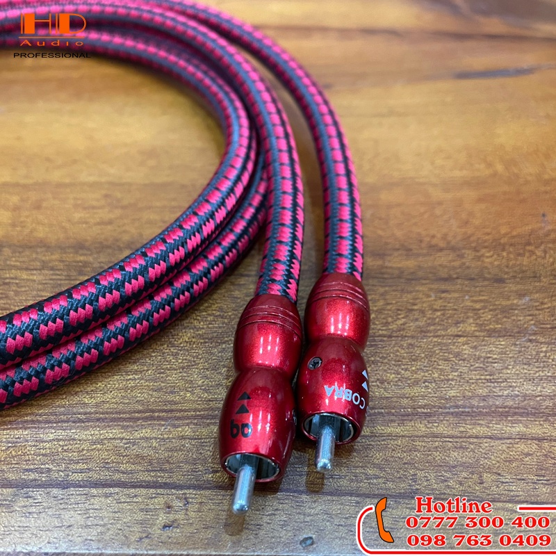 Dây AV Audioquest Kingcobra - Hàng bãi Mỹ Quá đẹp