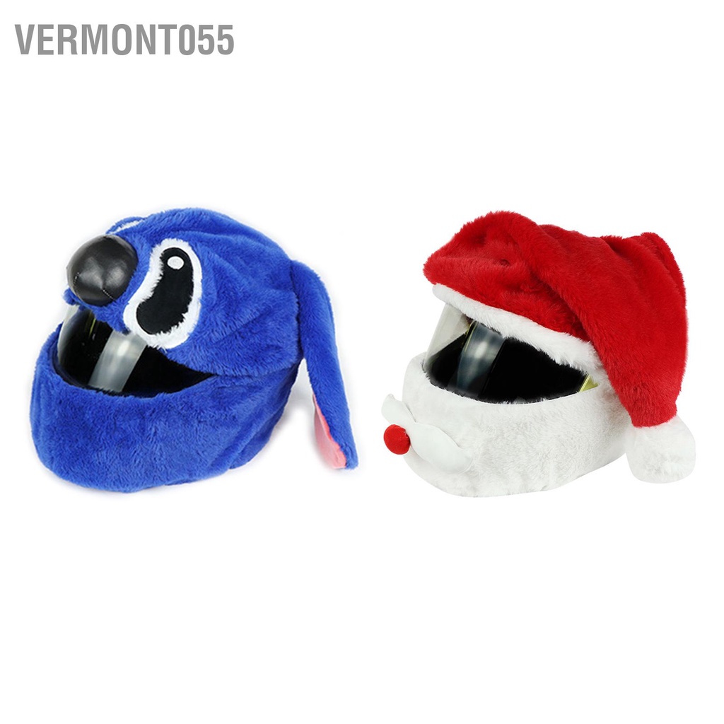 Vermont055 Mũ Bảo Hiểm Xe Máy Bao Phong Cách Hoạt Hình Chống Gió Mềm PP Thun Cotton Dễ Thương Dành Cho Đi Ngoài Trời