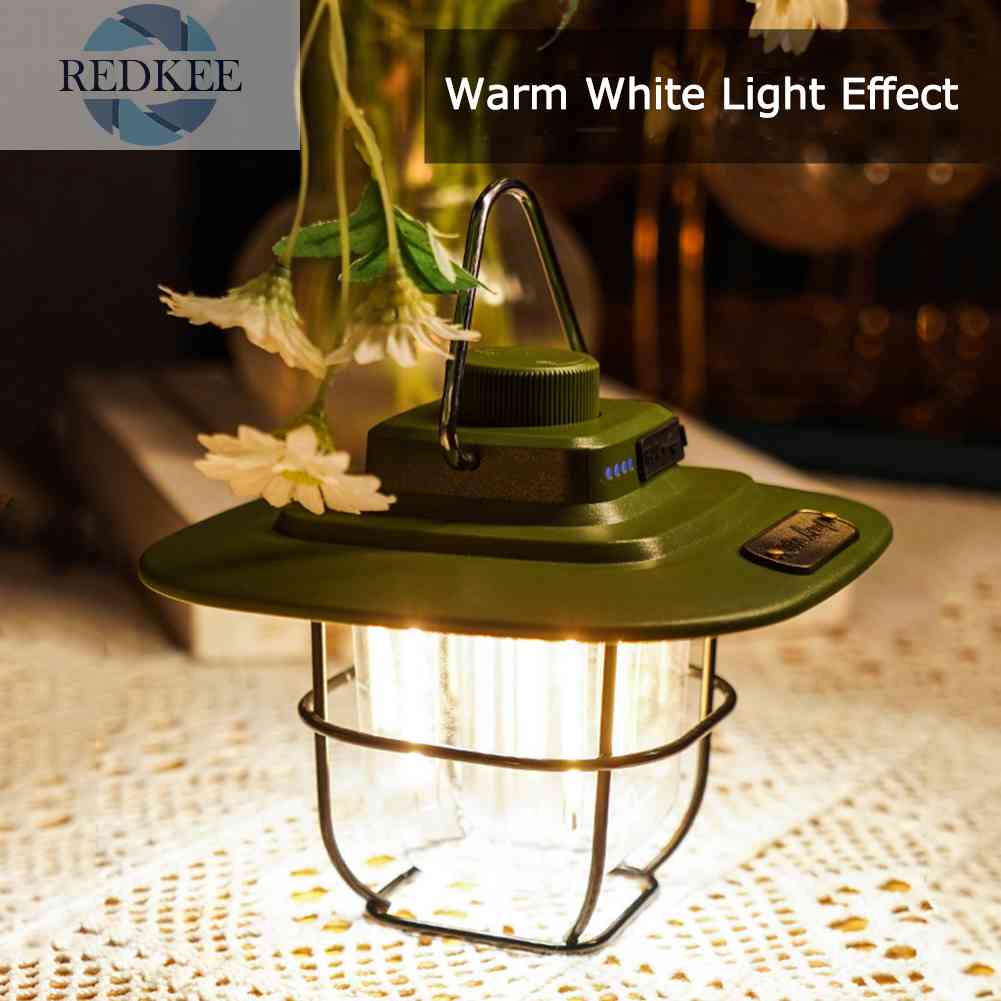 Đèn LED Cắm Trại Có Thể Sạc Lại Tiện Dụng