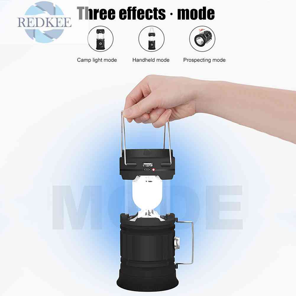 Đèn LED IPX4 Chống Thấm Nước Có Móc Treo Tiện Dụng Cho Cắm Trại / Câu Cá