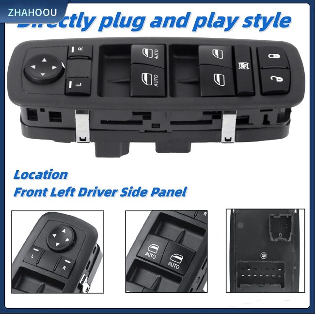 ☃Phụ Kiện Trang Trí Nhà Cửa Độc Đáo Sáng Tạo☃ Nút Điều Khiển Cửa Sổ Xe Hơi 4602863Phụ Kiện Chuyên Dụng Dành Cho Dodge Ram