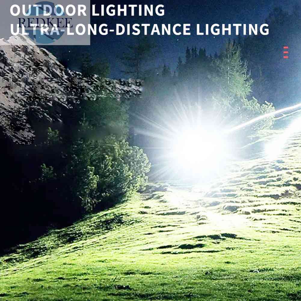 Đèn Pin XHP50 LED 600 Lumens Chất Liệu Hợp Kim Nhôm