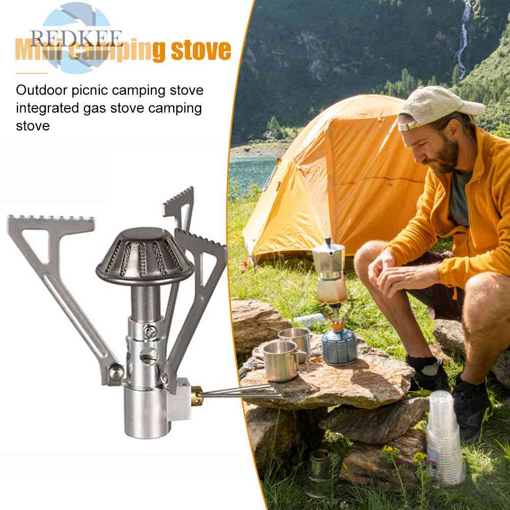 Bếp Gas Mini 2000W Du Lịch Tiện Lợi