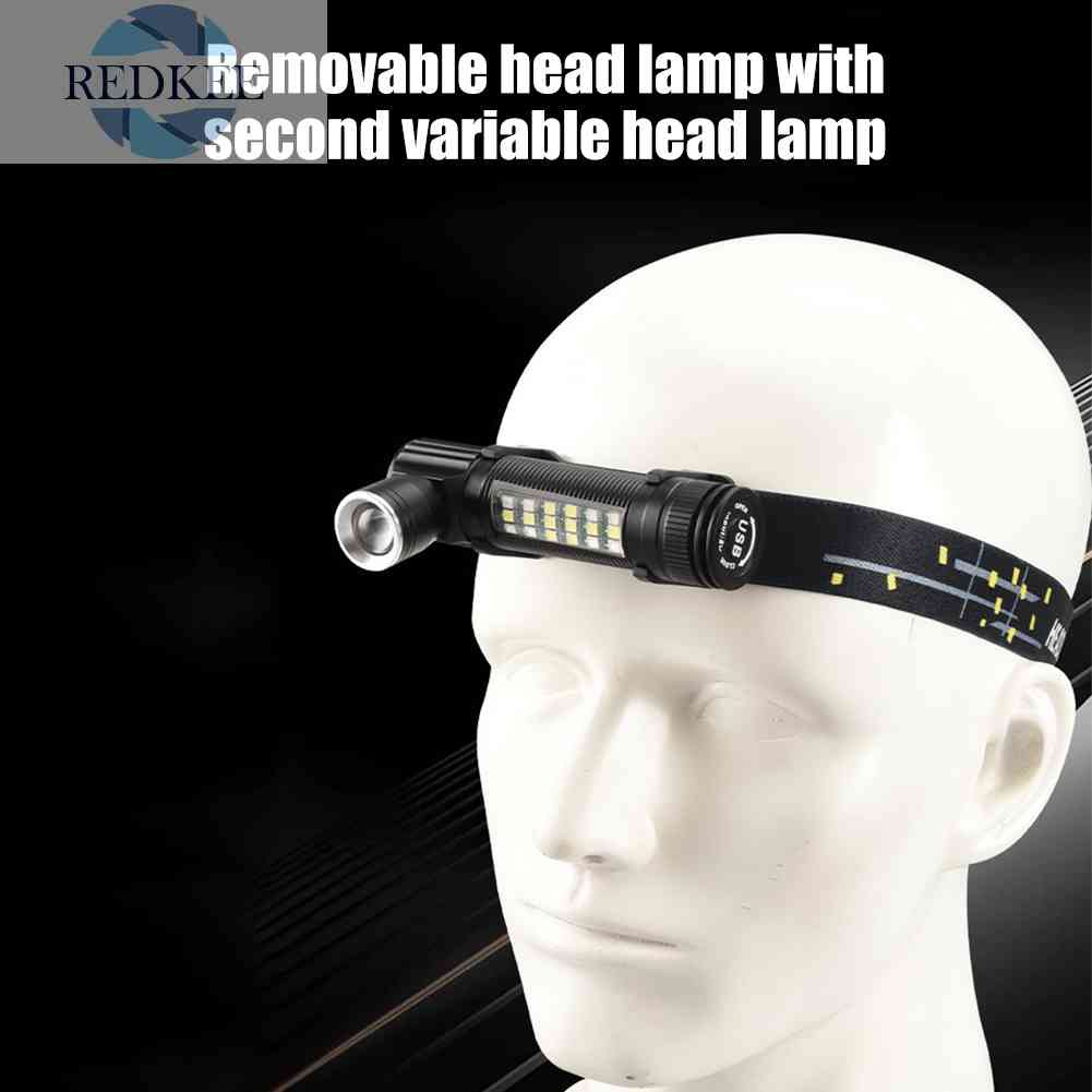 Đèn LED Đeo Trán Chống Thấm Nước Tiện Dụng Khi Đi Cắm Trại