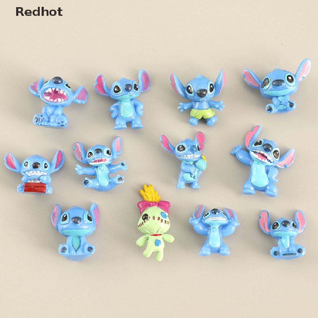 Bộ Sưu Tập Mô Hình Nhân Vật Stitch Disney 12 Món