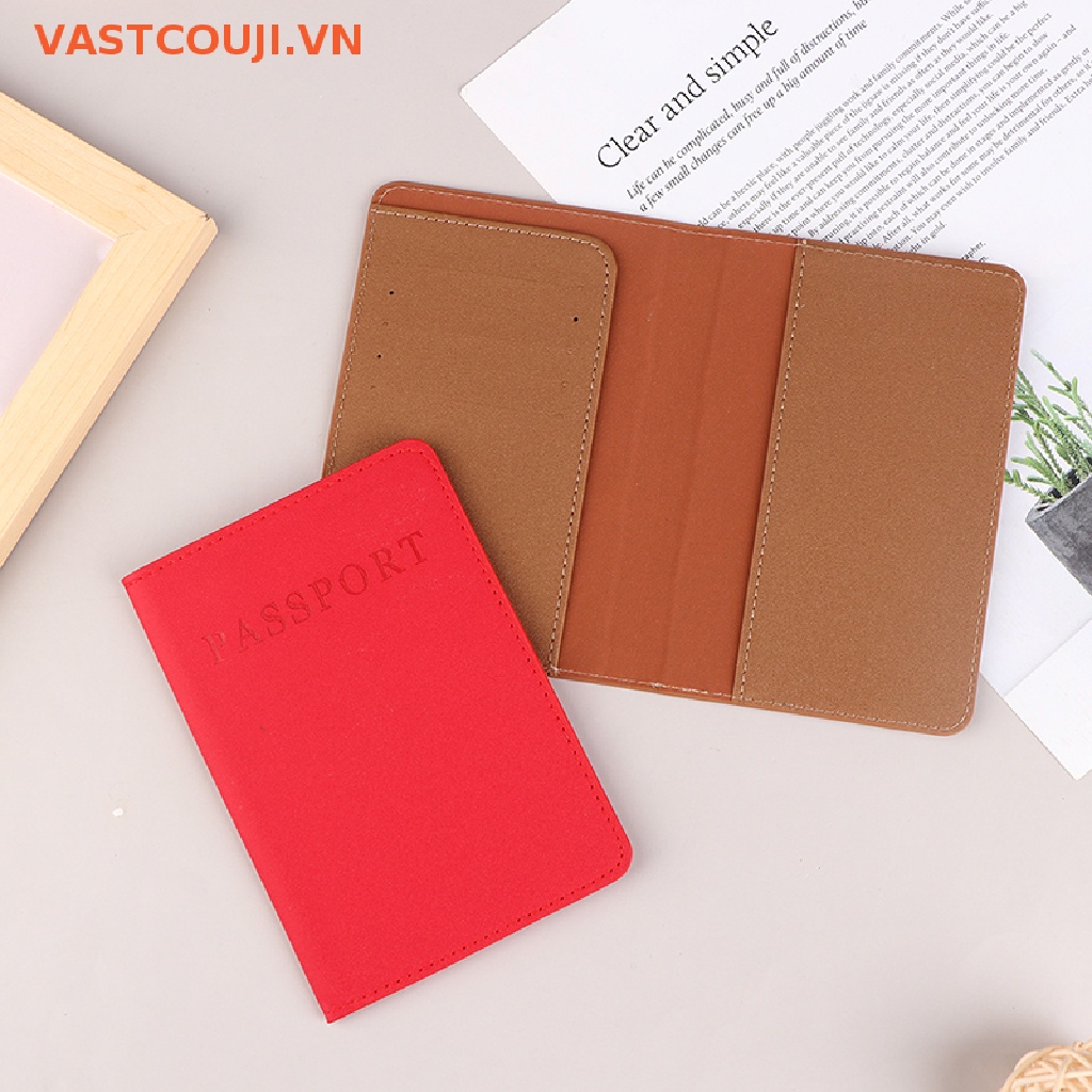 Bao Da PU Đựng Hộ Chiếu Kích Thước Tiêu Chuẩn VASTJI