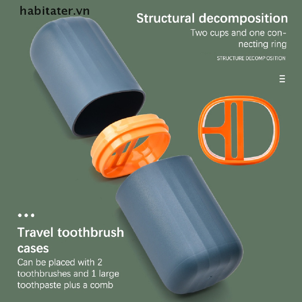 Hộp Đựng Bàn Chải Đánh Răng Tiện Lợi Du Lịch