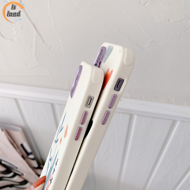 [IS] Ốp Điện Thoại Viền Thẳng Mềm Mịn Bảo Vệ Cho Iphone11