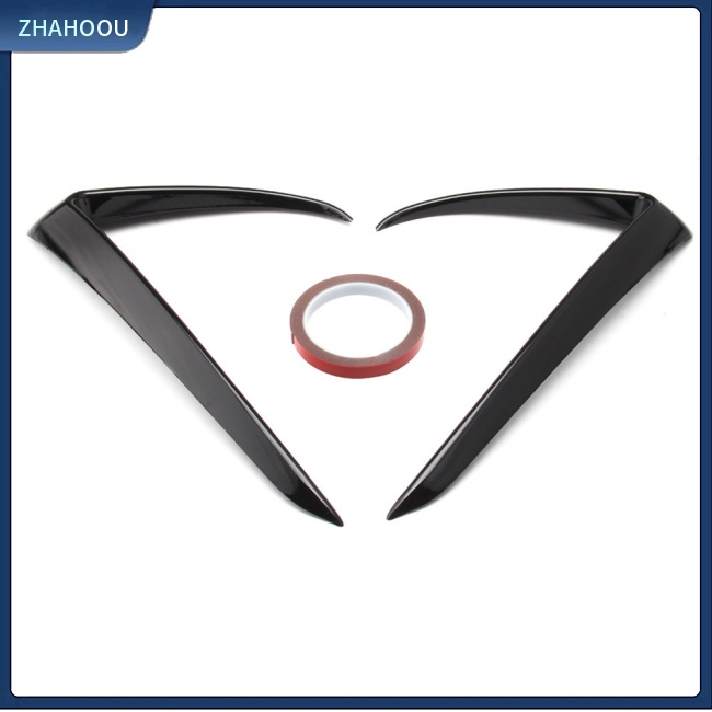 ☃Nhà Cửa☃ 1 Cặp Khung Viền Đèn Sương Mù Phía Trước Thay Thế Trang Trí Cho Xe Hơi Model 3