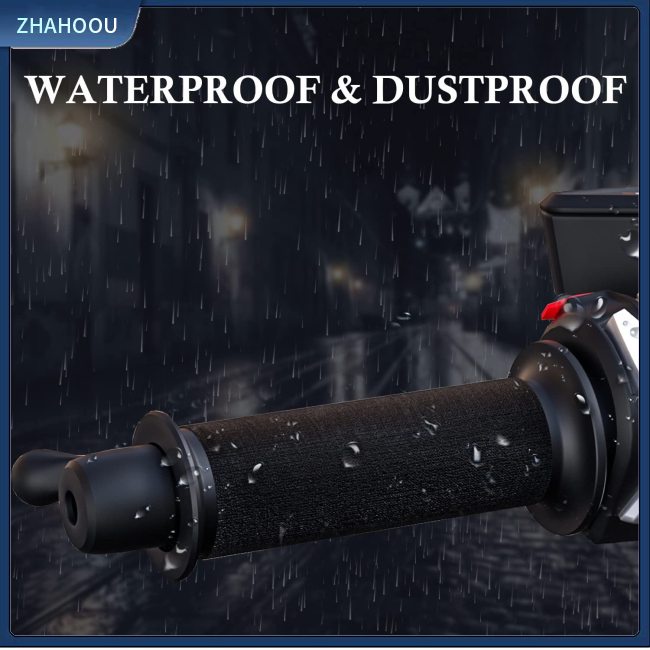 ☃Nhà Cửa☃ 1 Cặp Vỏ Bọc Tay Lái Xe Máy 12v 3 Chế Độ Điều Khiển Nhiệt Độ Thông Minh Chống Thấm Nước