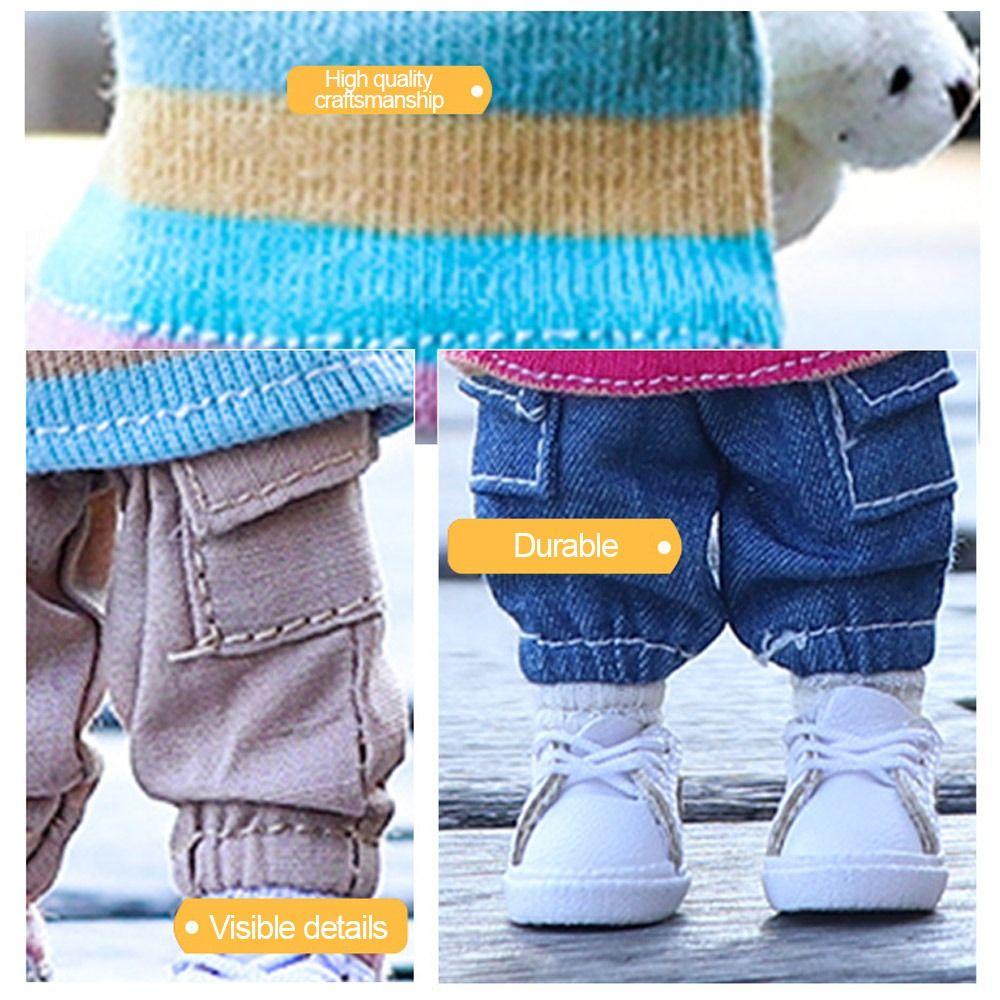 Áo Sweater Dệt Kim Thủ Công Mini Nhiều Màu Sắc Dễ Thương Cho Bé Gái