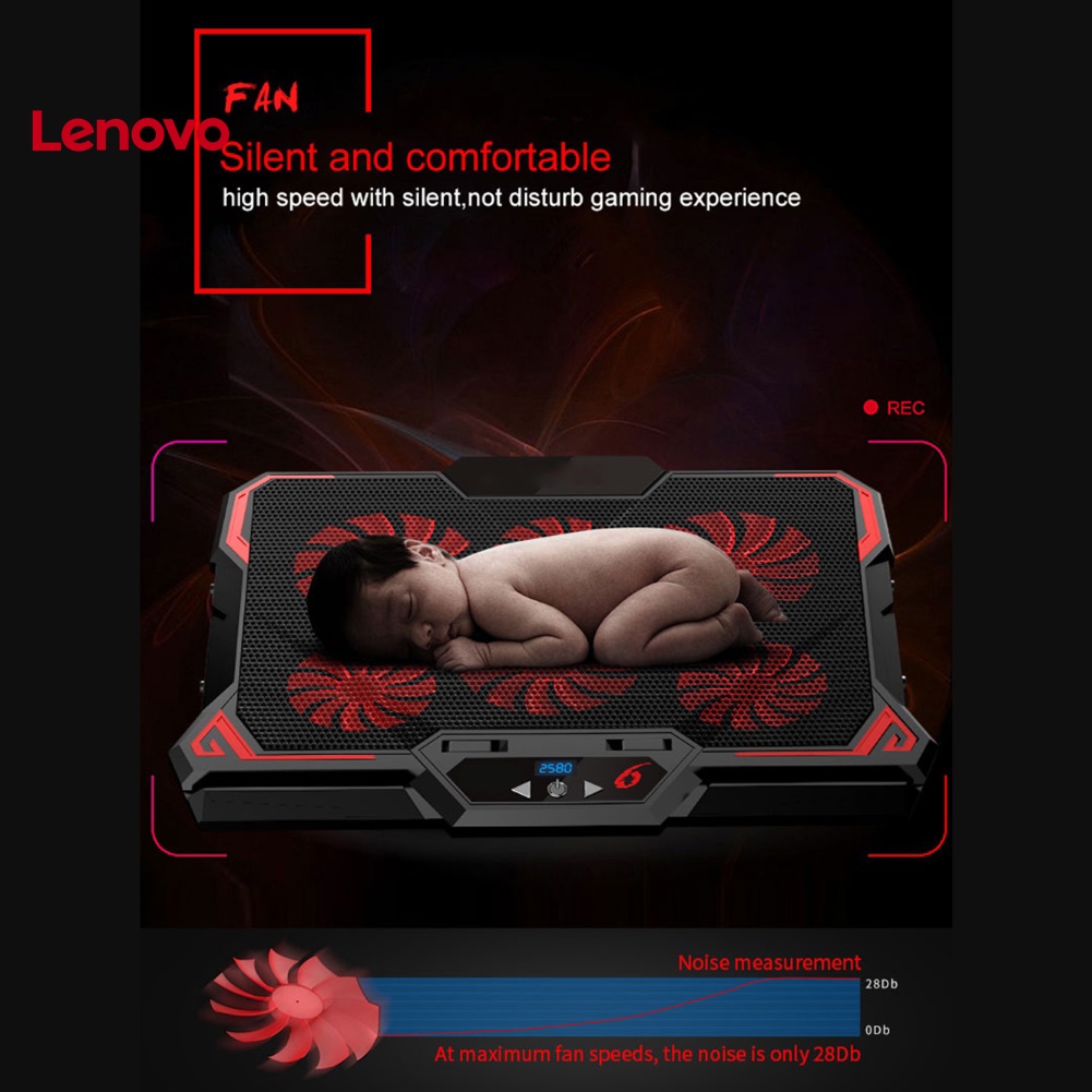 Quạt Tản Nhiệt Đứng 2 Cổng USB 6 Quạt Hình Hoa Hướng Dương Có Thể Điều Chỉnh Cho Laptop