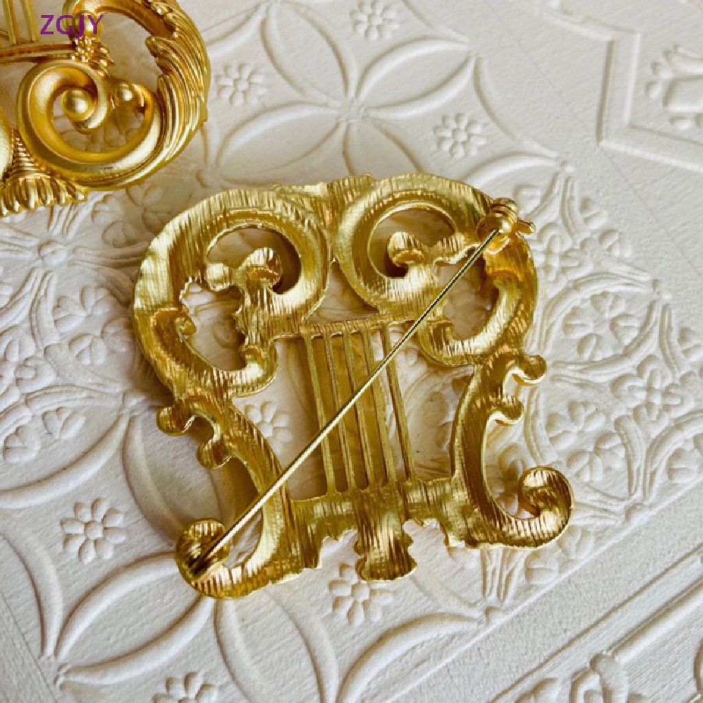 Ghim Cài Áo Hình Nốt Nhạc Phong Cách Vintage Mới