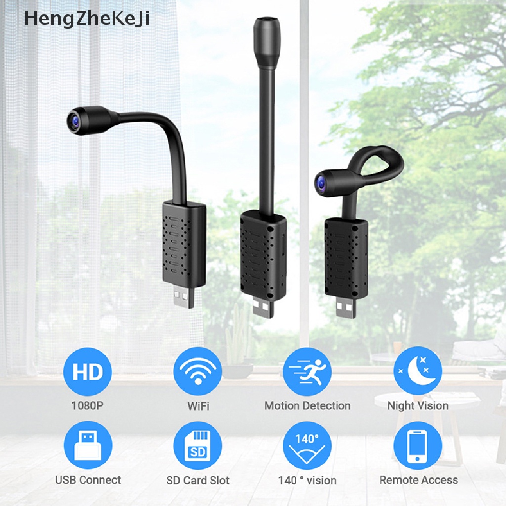 Camera Giám Sát Mini 4K P2P IP / AP Kết Nối Wifi Điều Khiển Từ Xa