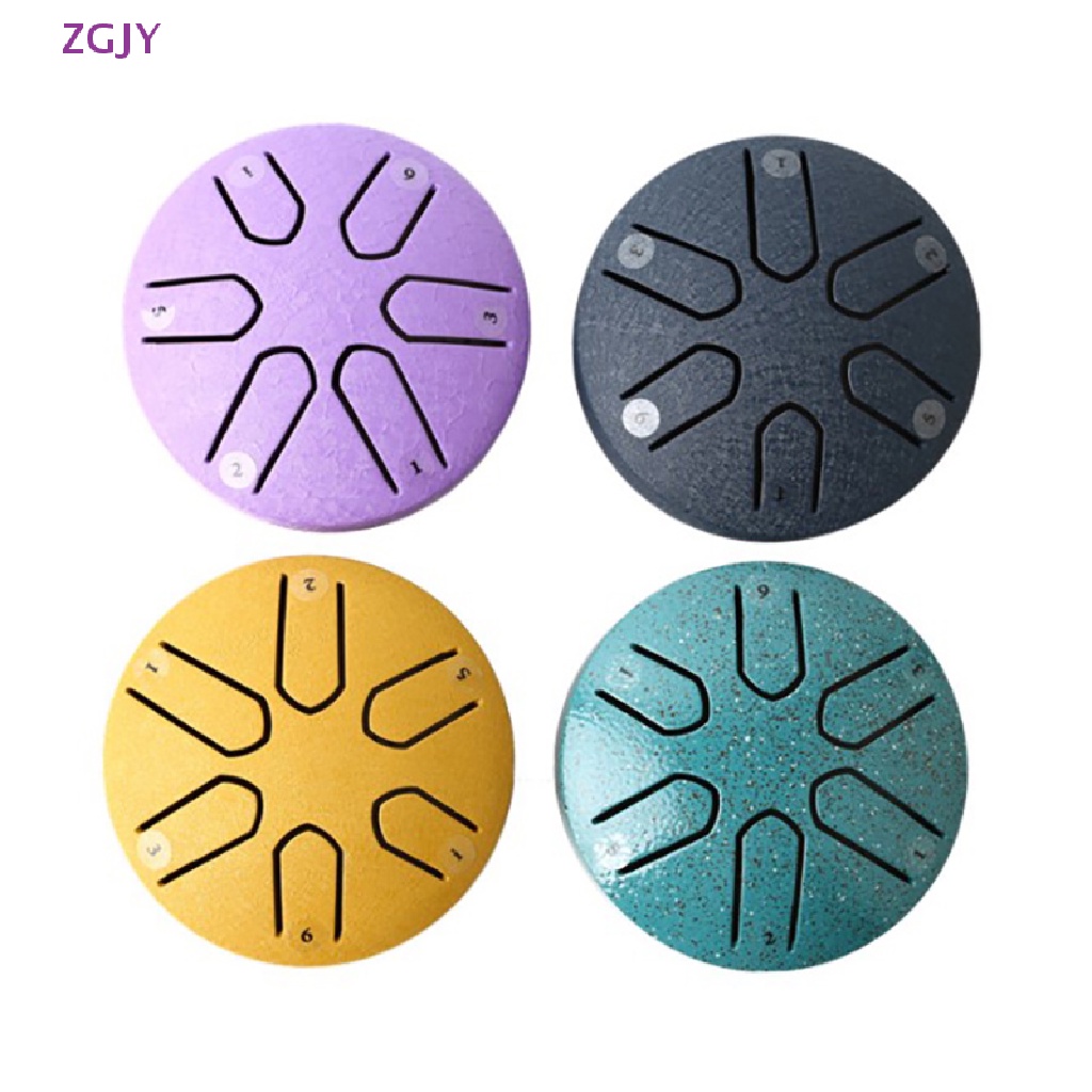 Trống ZGJY Mini 3 Inch 6 Tông Lưỡi Thép Dành Cho Người Mới Bắt Đầu