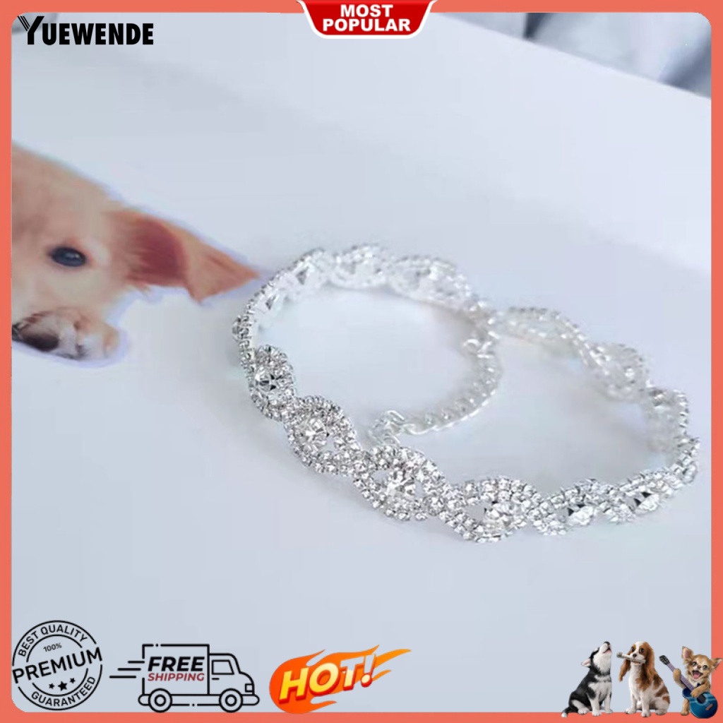 Vòng Cổ Lấp Lánh Quyến Rũ Dành Cho Thú Cưng Chụp Ảnh