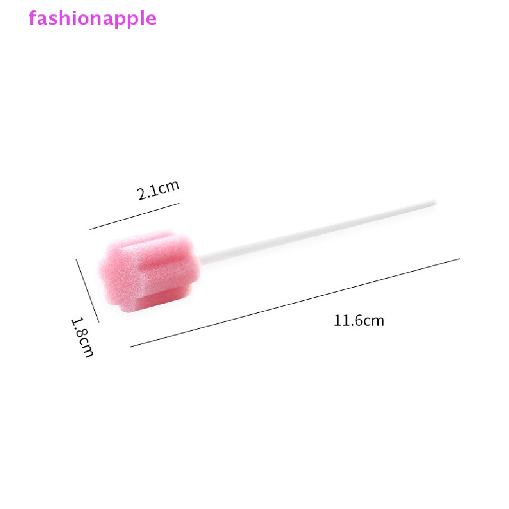 Set 100 Tăm Bông Vệ Sinh Răng Miệng Sử Dụng Một Lần Tiện Lợi