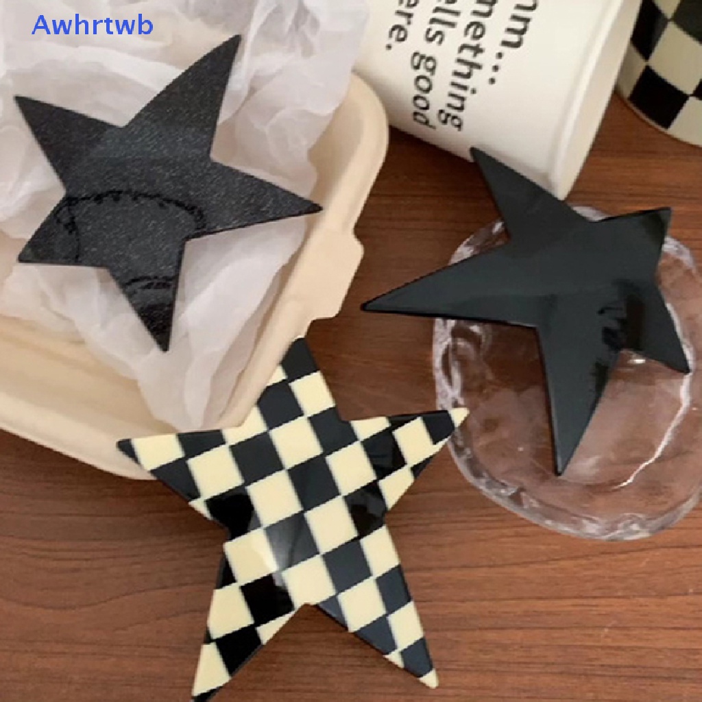 Kẹp Tóc Hình Ngôi Sao Năm Cánh Đính Đá Thời Trang Cho Nữ y2k Mới