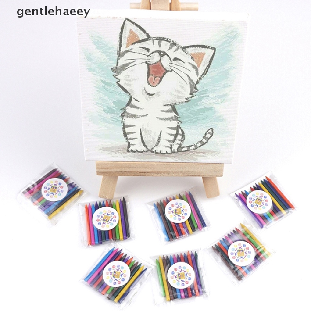 1 Bộ Bút Màu Nước Mini Tỉ Lệ 1: 12 Trang Trí Nhà Búp Bê