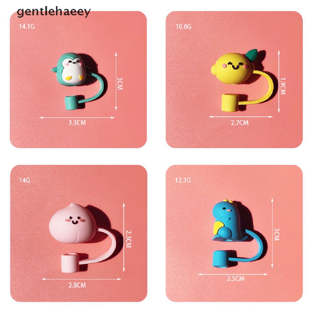 Nút Bịt Ống Hút Bằng Silicone Chống Bụi Có Thể Tái Sử Dụng