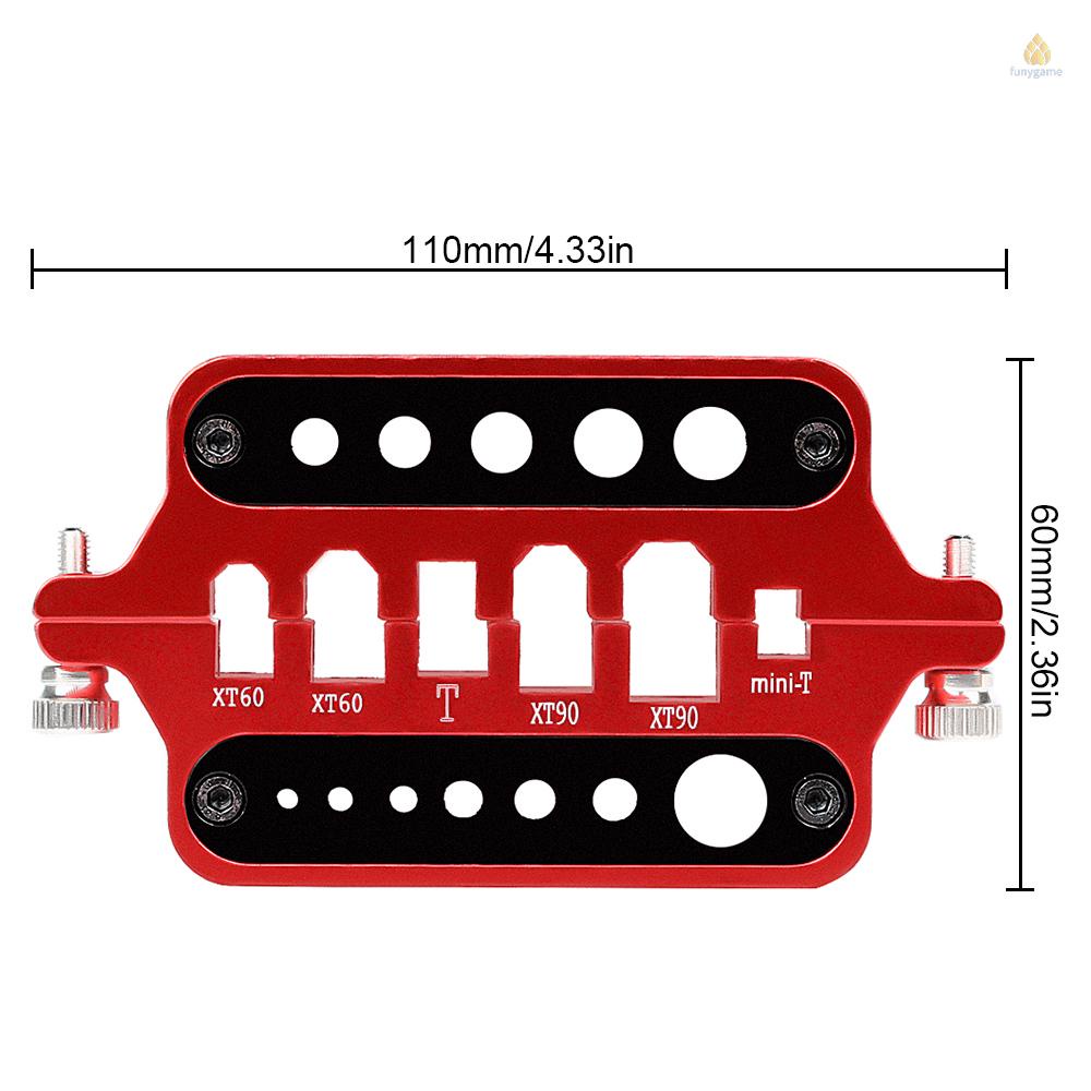 Đầu Cắm Bắp Chuối Bằng Hợp Kim Nhôm Kèm Điều Khiển Từ Xa Cho XT60 XT90 Deans