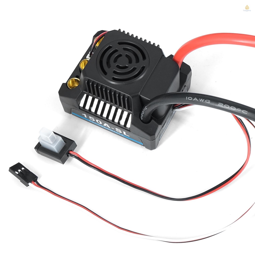 Động Cơ Không Chổi Than ESC XT60 150A Với Phích Cắm 2-4S Lipo 5A / 5.8V BEC Chuyên Dụng Cho Xe Điều Khiển 3660 / 3670 / 3674 Tỉ Lệ 1 /