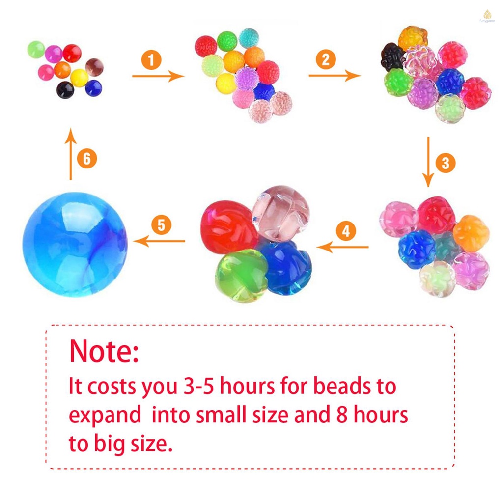 Túi Hạt Pha Lê Trong Suốt Không Độc Hại Trang Trí Trong Nhà Cho Bé 50000 50000