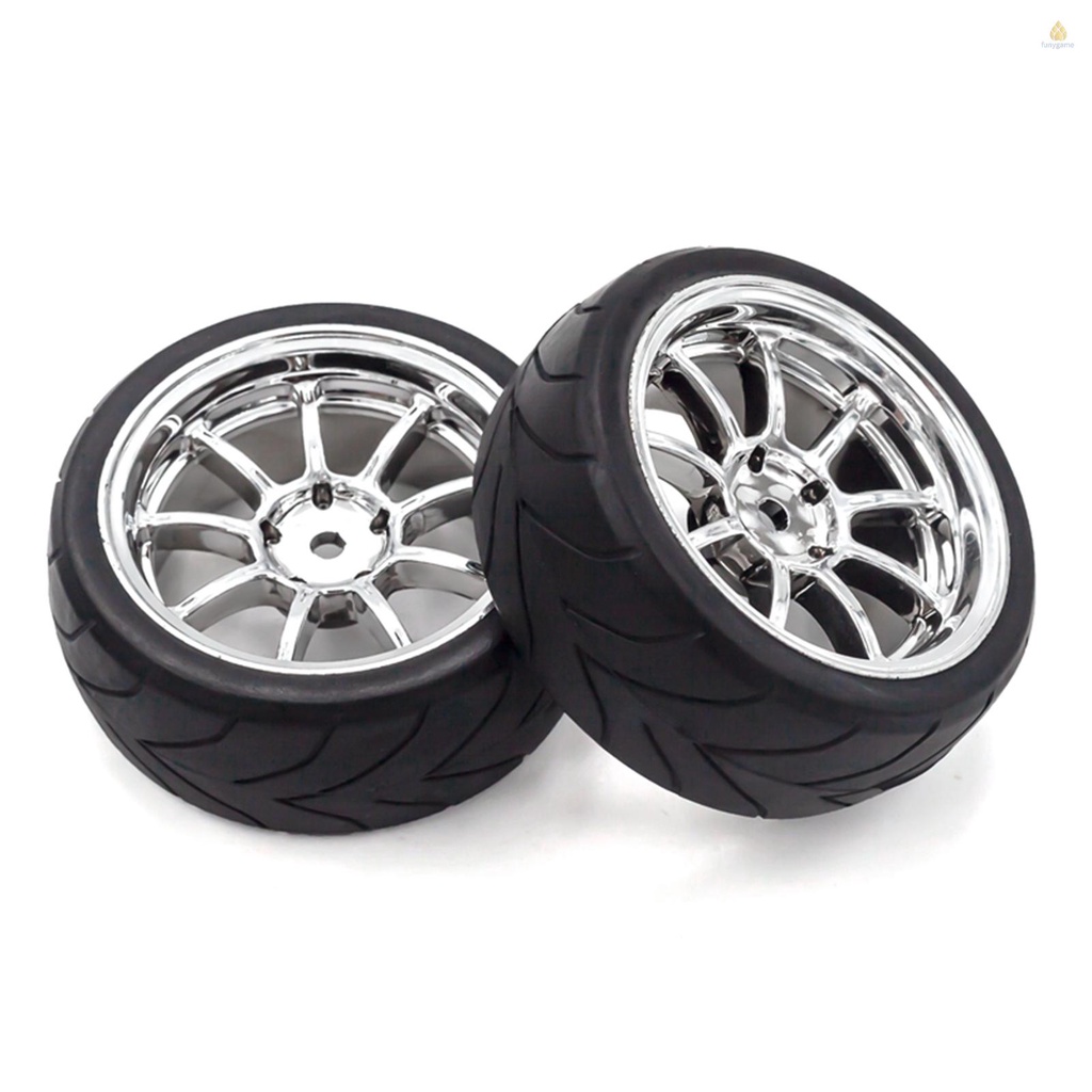 Set 4 Bánh Xe Thay Thế Chuyên Dụng Cho Xe Điều Khiển HSP94123 94122 D5 yokomo RC 1 / 10