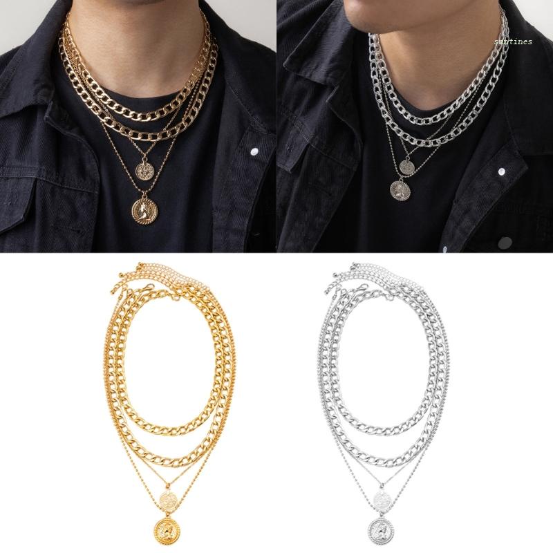 Dây Chuyền Mặt Hình Chân Dung Nữ Hoàng Phong Cách Hip Hop