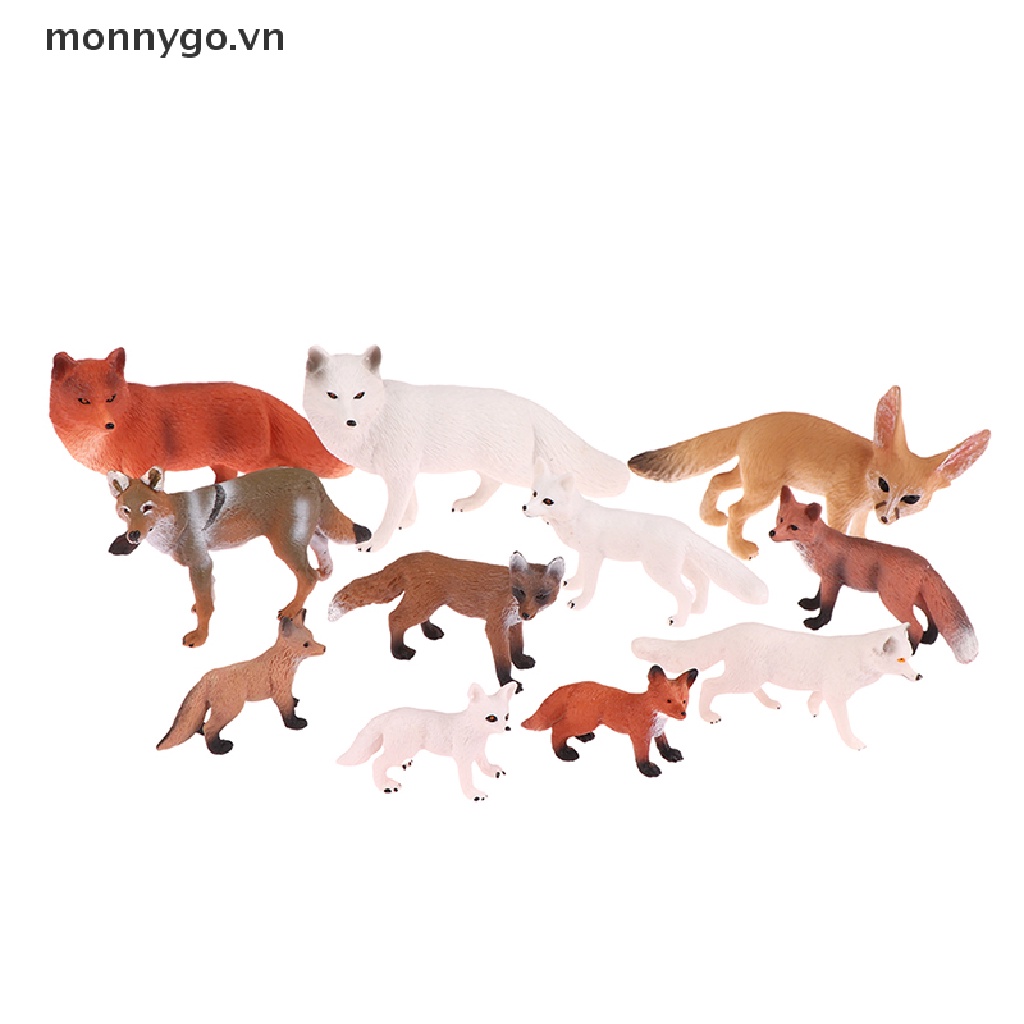Tượng Hình Con Cáo Mini Dùng Để Trang Trí Vườn Nhà