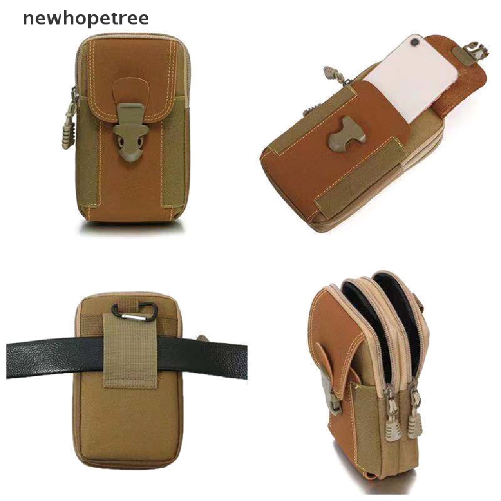 Túi Vải Canvas Đựng Điện Thoại Chống Thấm Nước Đeo Thắt Lưng