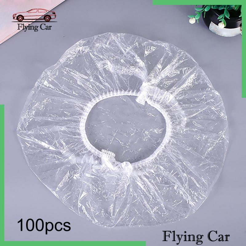 Set 100 Mũ Tắm Trùm Đầu Chống Thấm Nước Sử Dụng Một Lần