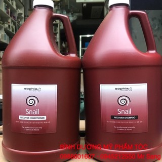 DẦU GỘI - XẢ PHỤC HỒI TÓC SNAIL SOPHIA PROFESSIONAL 3785mlx2 (2026)
