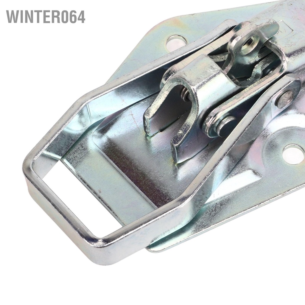 Winter064 Rơ moóc Nâng Cổng Chốt Sắt mạ kẽm Khóa hạng nặng với Tấm gắn cho RV Caravan