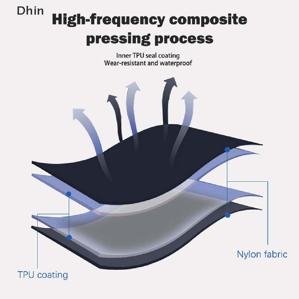 [Dhin] Đệm Hơi Tích Hợp Bơm Hơi Siêu Nhẹ Có Gối Tựa Đầu Dùng Khi Đi Du Lịch / Leo Núi