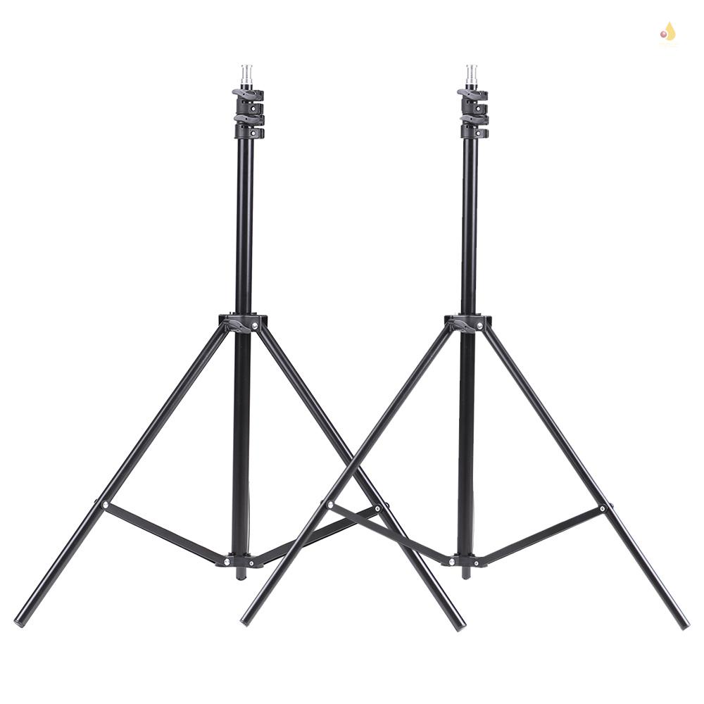 Set 2 Dù Mềm Màu Trắng + 2 Bóng Đèn 45W 6.6Ft + 2 Chuôi Đèn Xoay 33 Inch Dùng Trong Studio Chụp Ảnh
