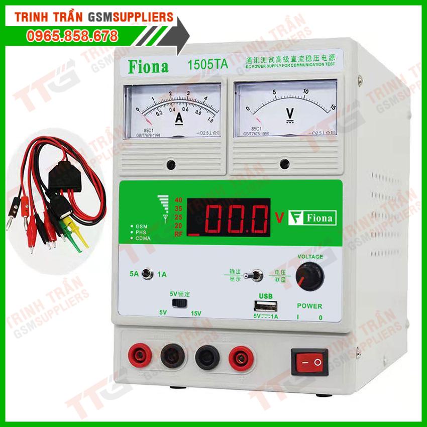 Bộ chỉnh lưu cấp nguồn Fiona 1505TA 15V 5A Hàng CHÍNH HÃNG