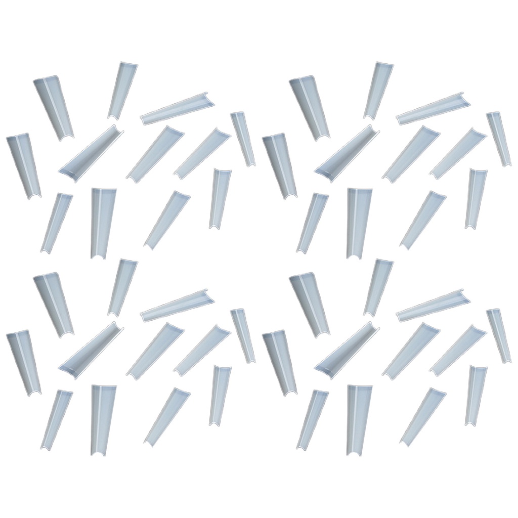 Bộ 500 Móng Tay Giả Che Phủ Toàn Diện Siêu Mỏng Linh Hoạt Có Thể Tháo Rời Cho Nữ