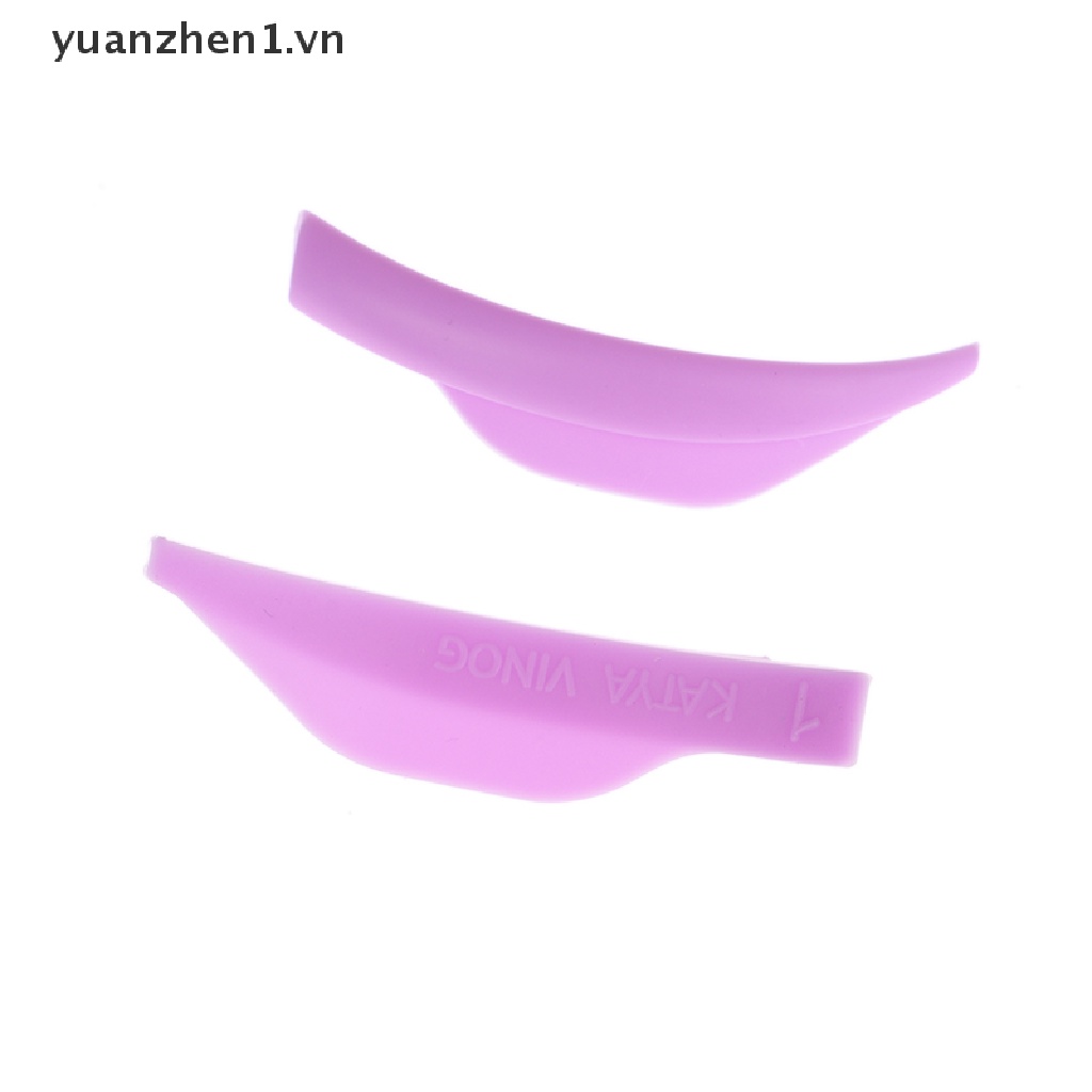 Set 4 Cặp Đệm Silicone Hỗ Trợ Uốn Mi Tiện Lợi