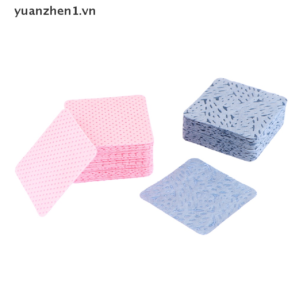 Hộp 200 Miếng Bông Tẩy Trang Lông Mi Tiện Dụng