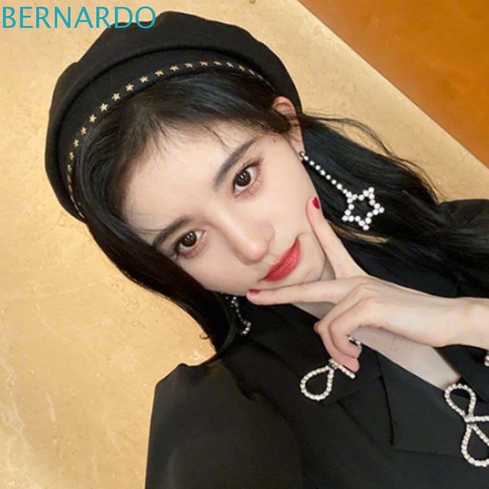 Mũ Beret Họa Tiết Ngôi Sao Ngọt Ngào Phong Cách Anh Quốc Cho Nữ