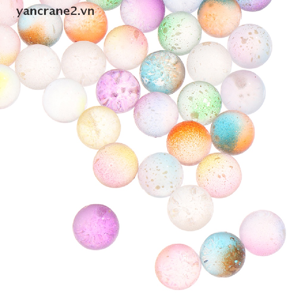 50 Bóng Kính Trong Suốt 12mm Dùng Trang Trí Bể Cá / Đồ Chơi Trẻ Em