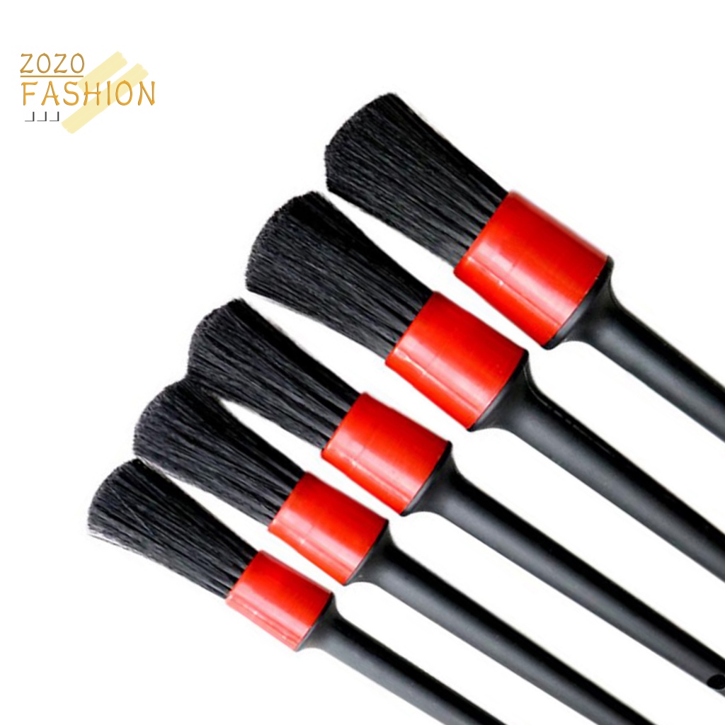 Bộ 5 Cọ Vệ Sinh Xe Hơi Bằng PP Mềm Mại Đa Năng Tiện Dụng